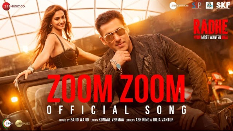salman khan radhe zoom zoom song