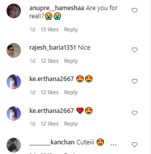 fans comment on parth's new look