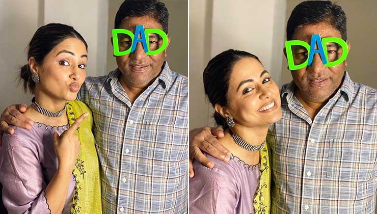 Happy Father's Day: Hina Khan's post for her dad will break your heart