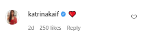 katrina's comment on angira's pic