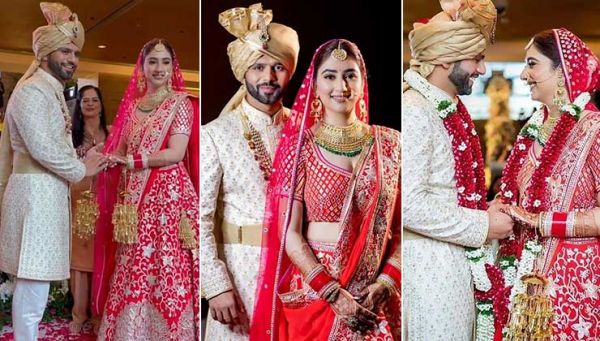 Rahul Vaidya And Disha Parmar Are Now Married Check Out Inside Pics And Videos From Their Grand