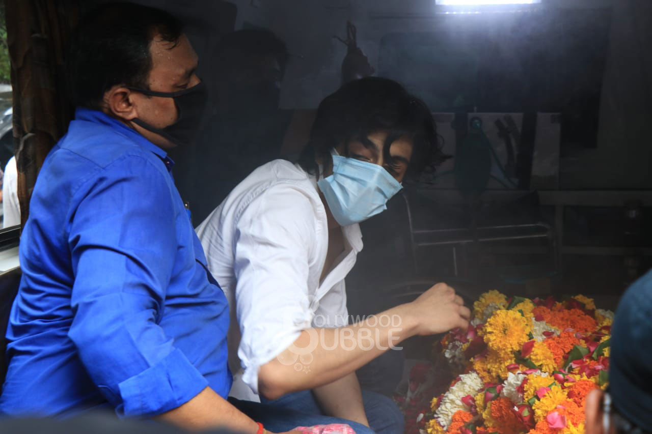 Ananya Panday's grandmother funeral