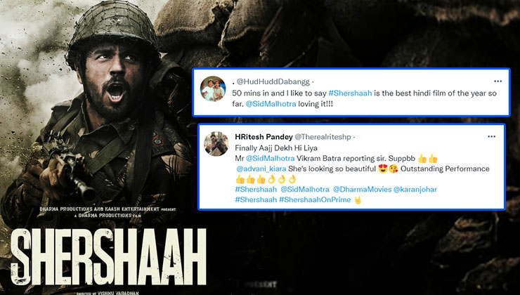 shershaah twitter review, shershaah, shershaah movie, sidharth malhotra,