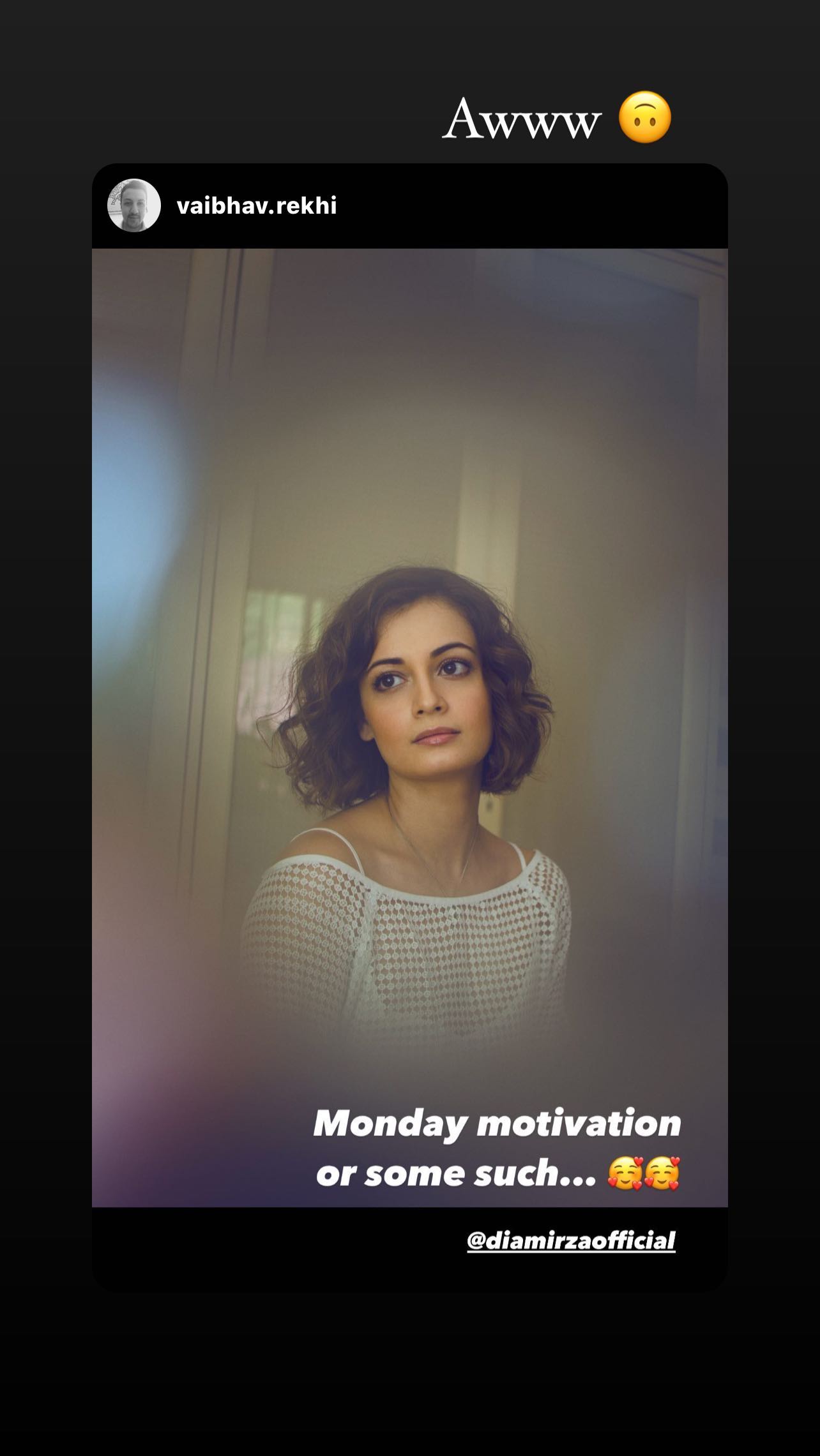 dia mirza husband vaibhav rekhi instagram story, 