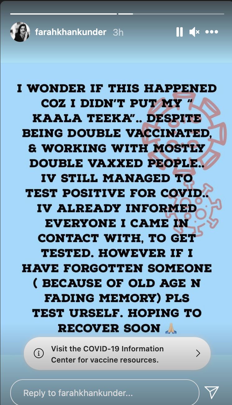 farah khan, farah khan tests positive for covid, farah khan positive, farah khan kunder, farah khan tests positive after double vaccination, 