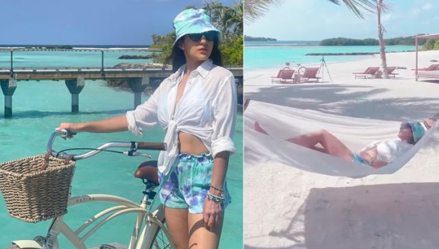 Sara Ali Khan exudes ‘vacay vibes’ as she relaxes on a hammock in ...