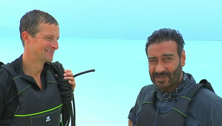 Ajay Devgn, Into The Wild” with Bear Grylls, trailer