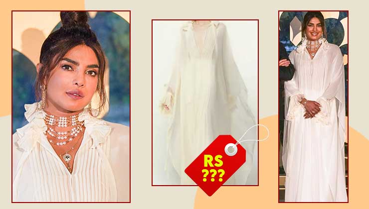 Priyanka Chopra, cost of the dress, price tag