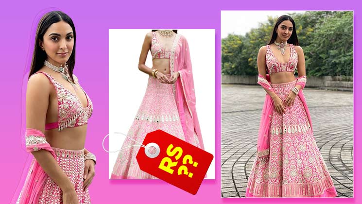 Heres how much Kiara Advanis embroidery pink lehenga costs