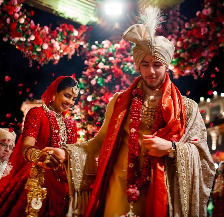 Priyanka Chopra, Nick Jonas, wedding pictures, wedding anniversary