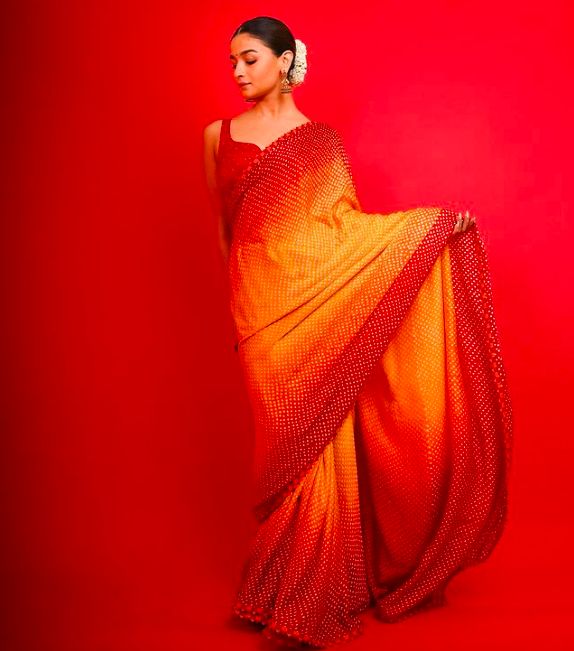 traditional looks, Alia Bhatt, RRR