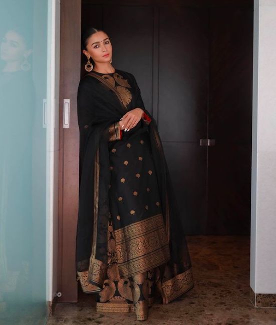 traditional looks, Alia Bhatt, RRR