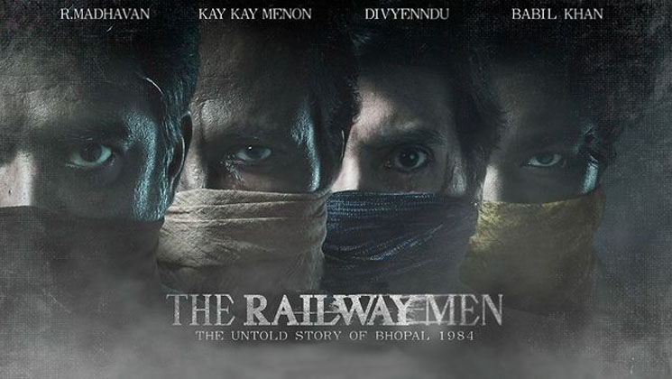The Railway Men FIRST look poster, R Madhavan, Kay Kay Menon, Divyenndu Sharma, Babil Khan, The Railway Men,