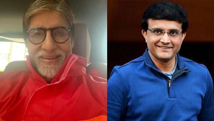 Amitabh Bachchan, Saurav Ganguly,