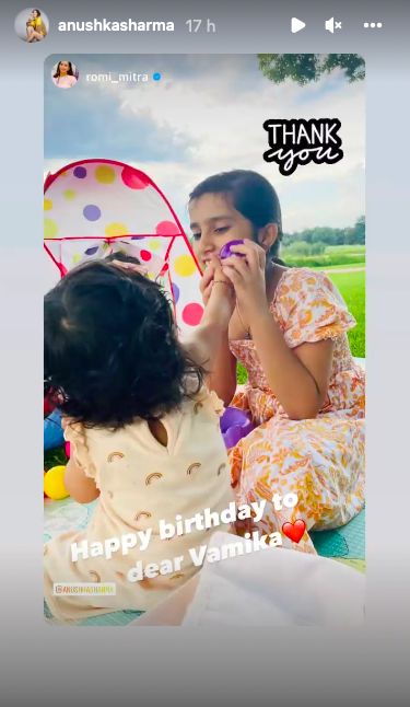 Anushka Sharma, Virat Kohli, daughter, Vamika, birthday celebration