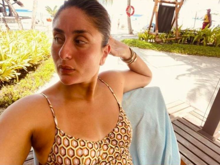 Kareena Kapoor Khan, brown monokini