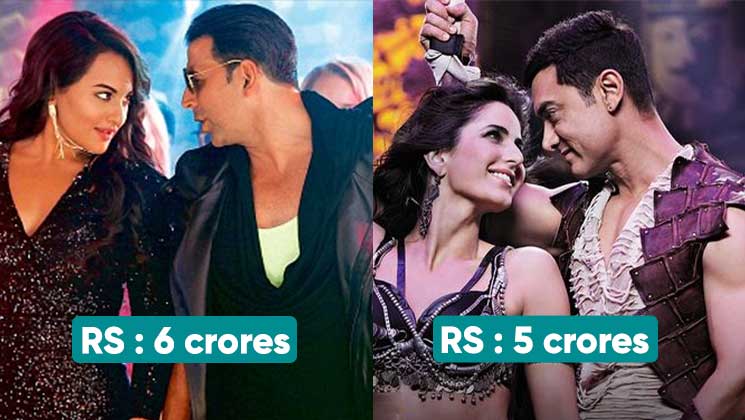 most expensive bollywood songs, expensive songs