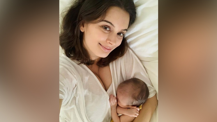 Evelyn Sharma, breastfeeding photos, daughter Ava