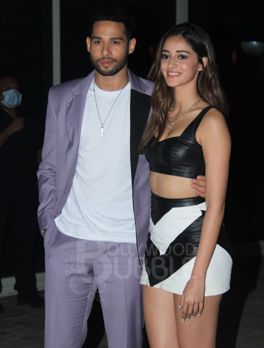 Siddhant Chaturvedi, Ananya Panday, Gehraiyaan, Gehraiyaan movie screening