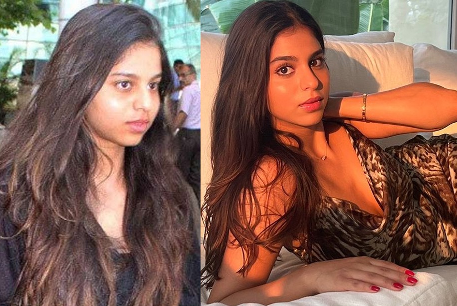 Suhana Khan, Bollywood star kids then and now pics
