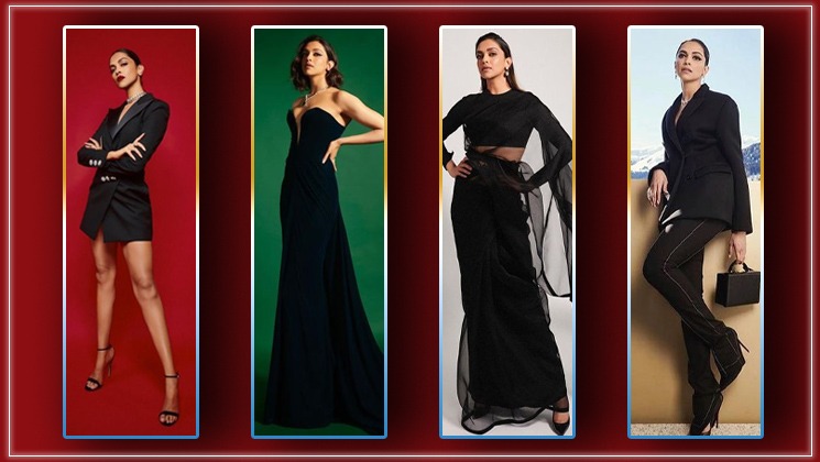 Deepika Padukone Made Heads Turn In A Stunning Black Dress At The Red  Carpet 