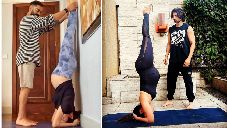 Anushka Sharma perfectly nails a Chakrasana and a headstand in latest  workout | Hindi Movie News - Times of India