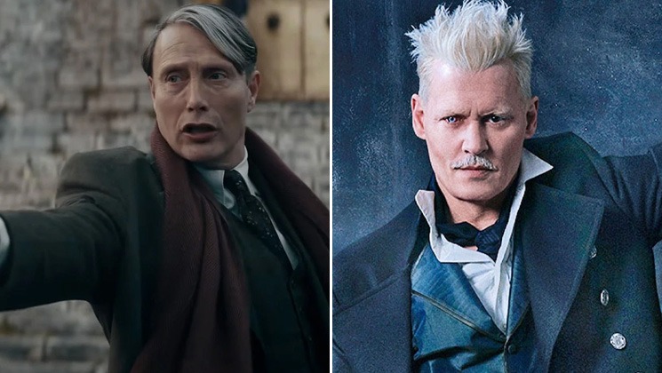 Mads Mikkelsen, Johnny Depp, Fantastic Beasts The Secrets of Dumbledore trailer,