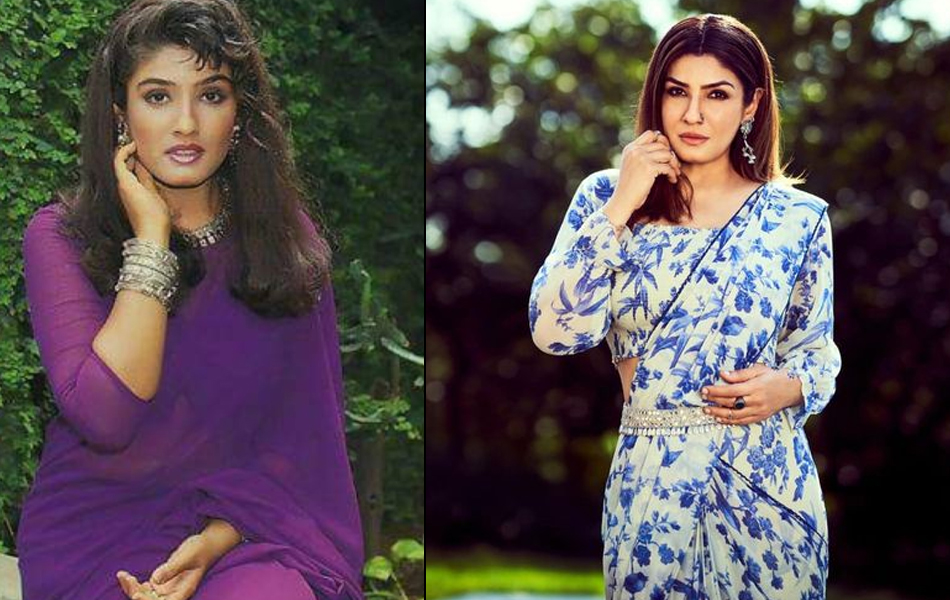 Raveena Tandon, Raveena Tandon in 90s, age of bollywood divas