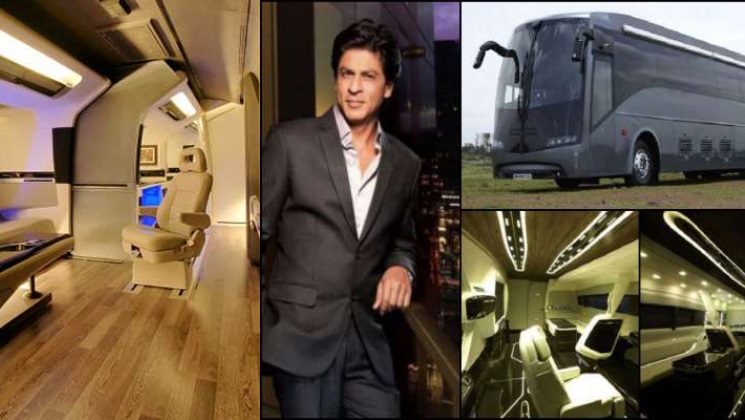 Shah Rukh Khan, Shah Rukh Khan Vanity Van, bollywood expensive vanity vans