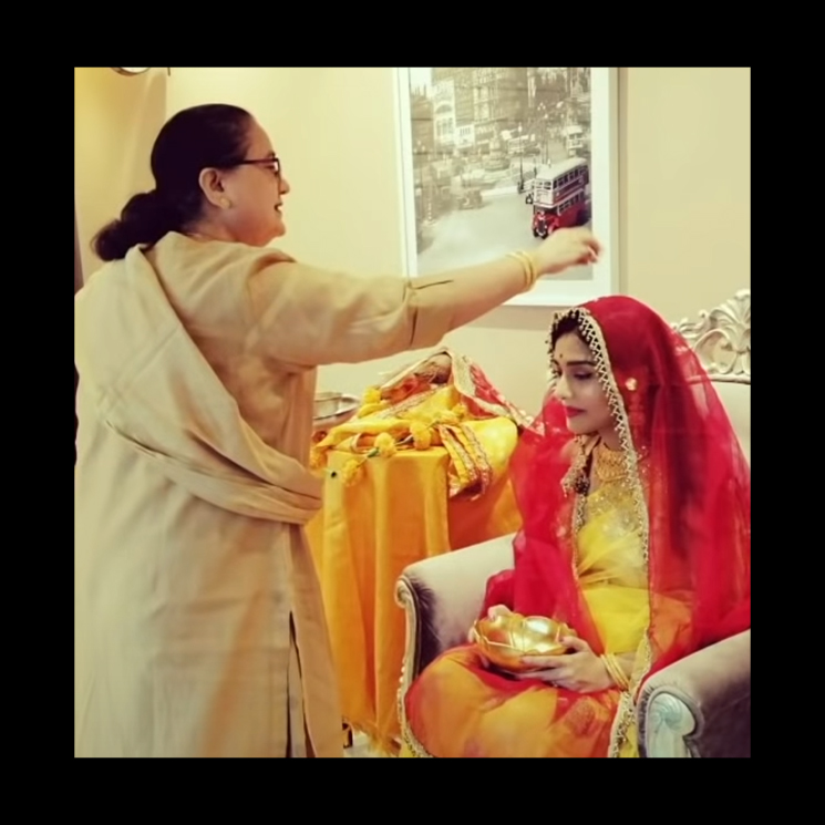 Amrita Rao, Godh Bharai ceremony, Anmol
