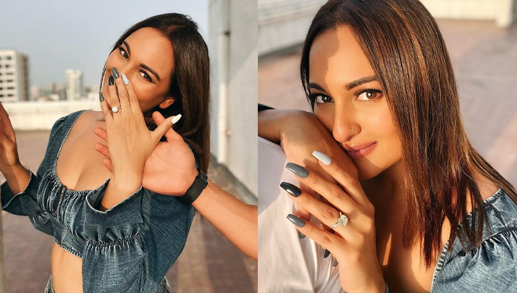 sonakshi sinha open up on viral ring photo reveal about her nails  advertisement - Entertainment News India Sonakshi Sinha ने बताया सगाई का  सच, रिंग वाली फोटो को लेकर किया बड़ा खुलासा