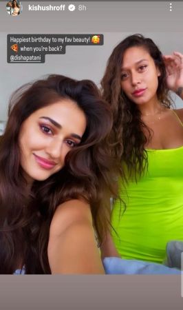 disha patani, krishna shroff 