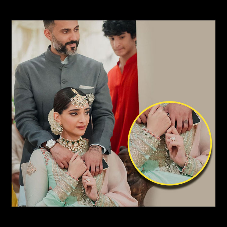 Adorable! Sonam Kapoor and Anand Ahuja ring in Karva Chauth festivities |  Filmfare.com