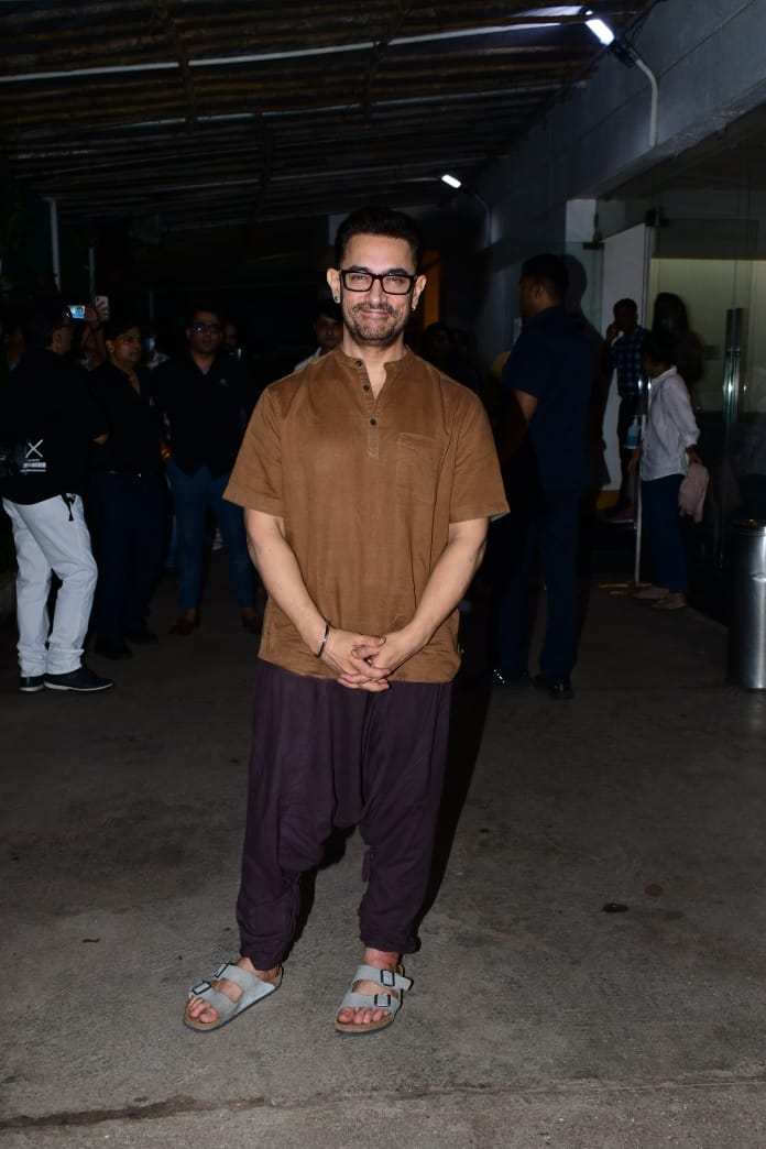 aamir khan photos, laal singh chaddha, laal singh chaddha screening,