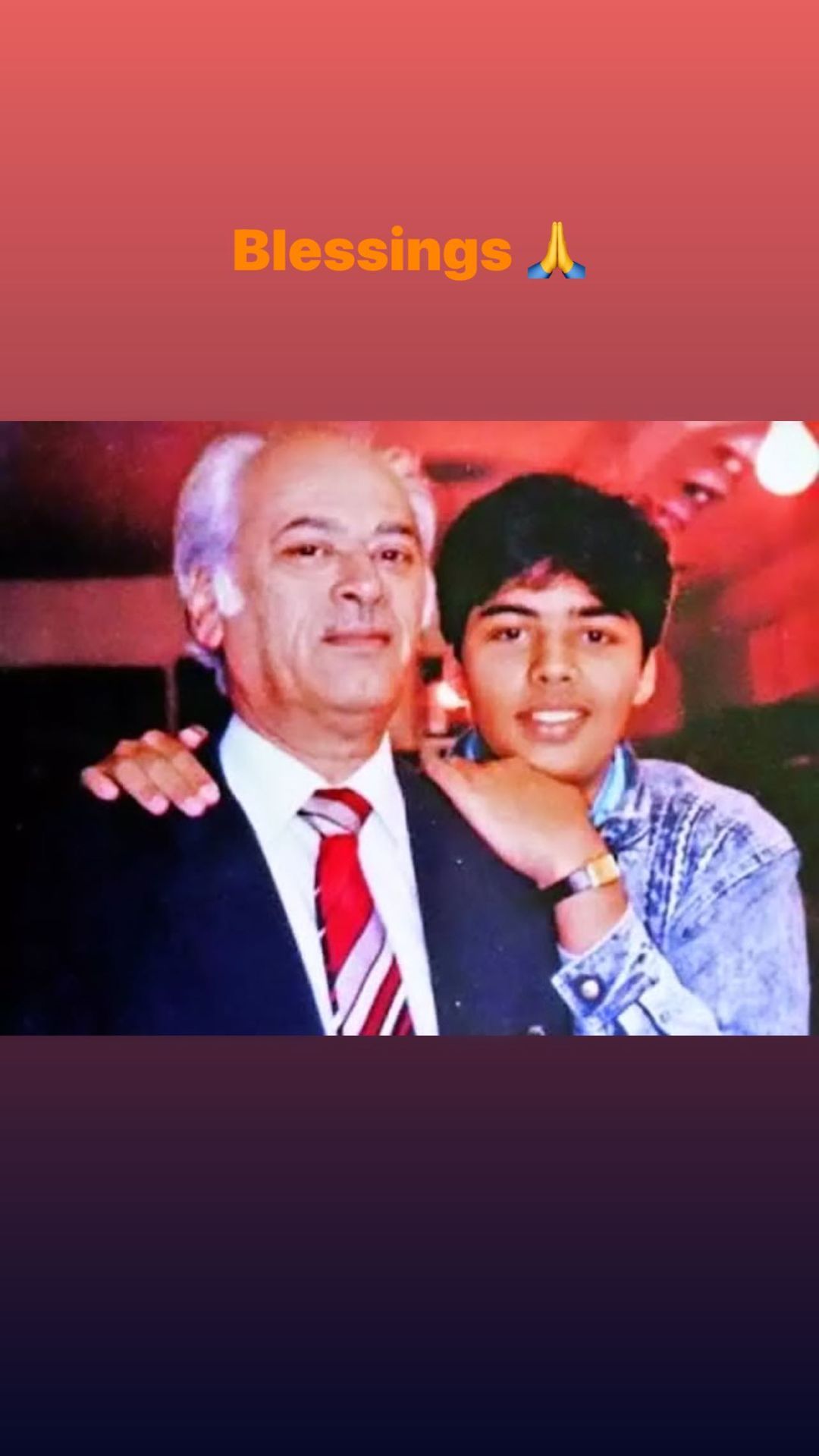 karan johar, karan johar instagram, yash johar,