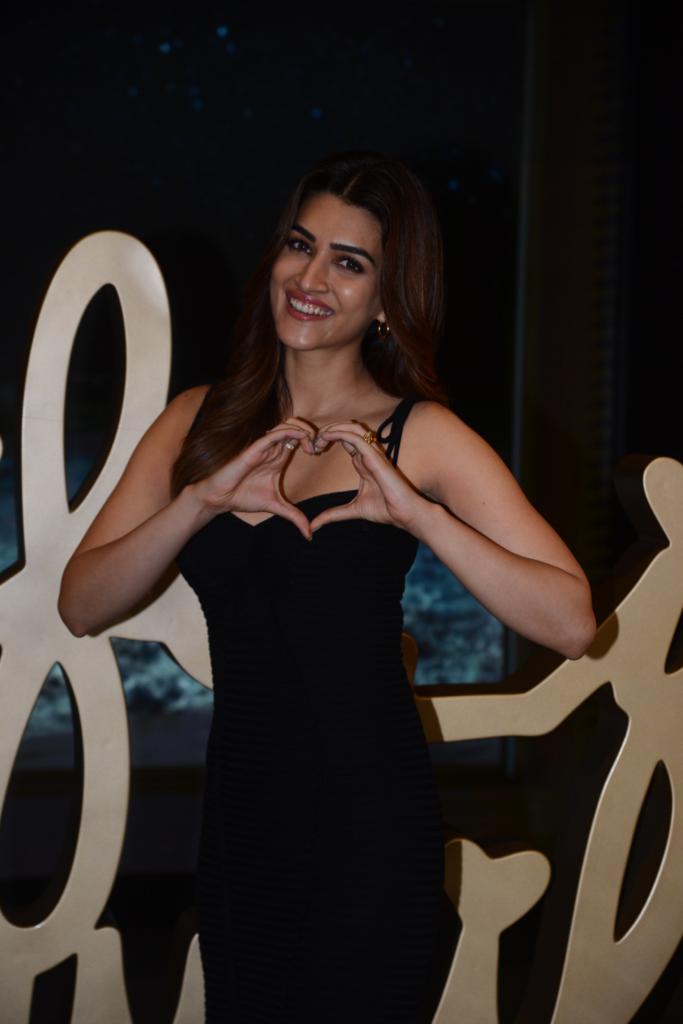 Kriti Sanon exudes glamour, style, and hotness in an all black ensemble;  view pics