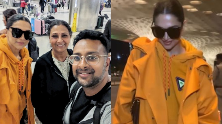 deepika padukone at airport, deepika padukone pathaan, pathaan success,