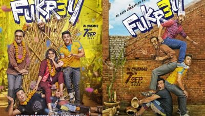 fukrey 3, fukrey 3 poster, fukrey 3 release date, richa chadha, pulkit samrat, varun sharma, ali fazal, fukrey 3,
