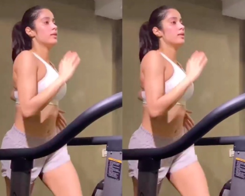 Janhvi Kapoor, Janhvi Kapoor workout video, Janhvi Kapoor fitness