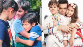 kareena kapoor, karan johar, karan johar kids, yash, roohi, taimur ali khan