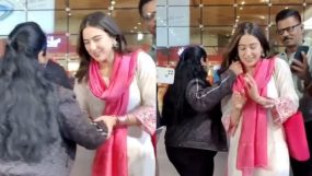 sara ali khan, sara ali khan airport video, sara ali khan instagram,