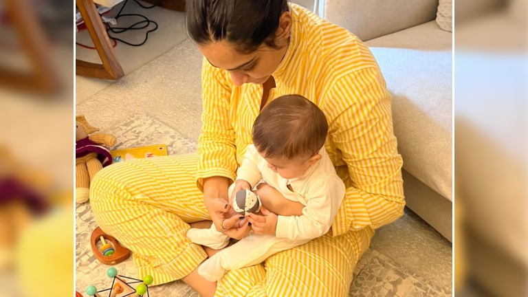 sonam kapoor with son vayu,