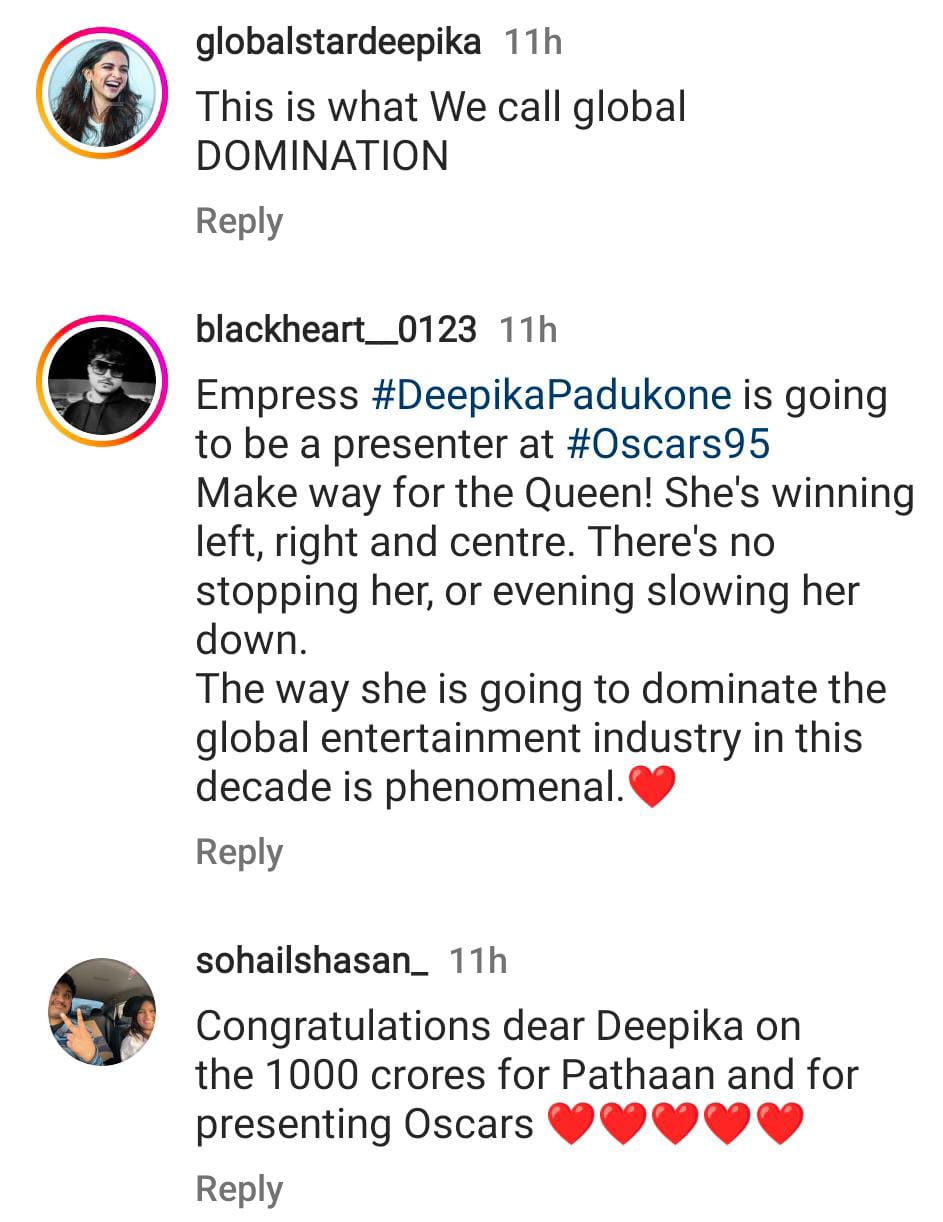 Deepika Padukone joins Oscars 2023 as a presenter : The Tribune India