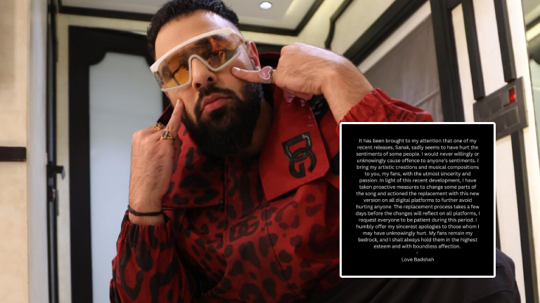 Badshah issues apology; says some parts of the song Sanak will be