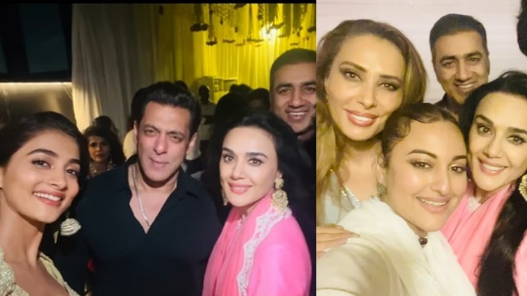 salman khan, pooja hegde, preity zinta