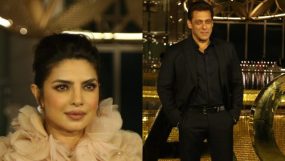 Shah Rukh Khan Priyanka Chopra Salman Khan at Ambani's event