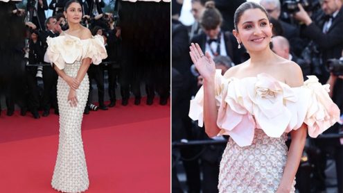 Anushka Sharma Makes Her Cannes Red Carpet Debut