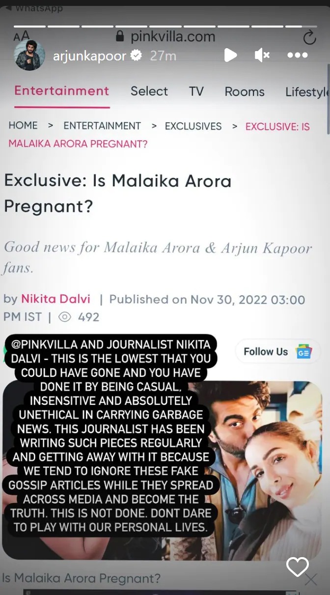 Arjun-Kapoor-statement-on-malaika-pregnancy