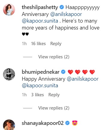 Celebs-wish-Anil-Kapoor-and-Sunita-Kapoor-on-anniversary