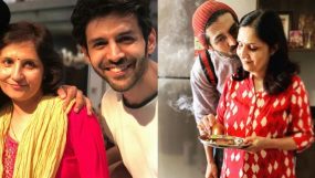 kartik aaryan, kartik aaryan mother